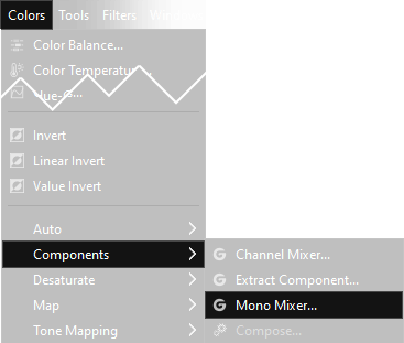 aprire mixer mono