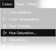 Hue and Brightness