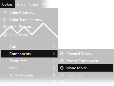 first step of cyanotipe is desaturate