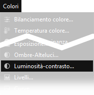 Colori, luminosità e contrasto.